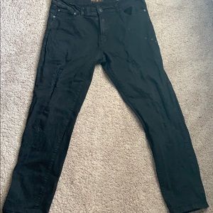 Ring of fire slim fit. Slightly distressed jeans.